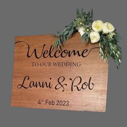 Welcome Board   Marine Ply