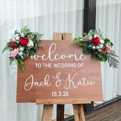 Welcome Board   Marine Ply
