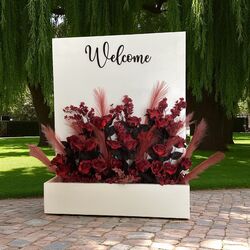 Welcome Flower Box   Silk Arrangements 