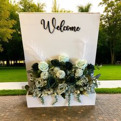 Welcome Flower Box   Silk Arrangements 