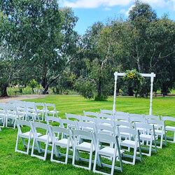 White Americana Chairs 