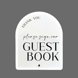 White Arch  Please Sign our Guestbook