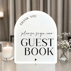 White Arch  Please Sign our Guestbook