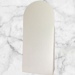White Marble Acrylic Display Arch
