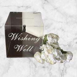 Wishing Well   Clear Acrylic   30cm 