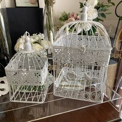 Wishing Well   White Bird Cage