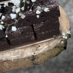 Cake Stand - Wood Slice 